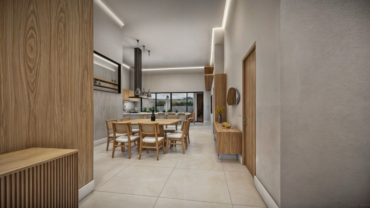 Casa com 4 dormit&oacute;rios &agrave; venda, 255 m&sup2; - Alphaville Nova Esplanada IV - Votorantim - SP Alameda Nova Zelândia Votorantim - 