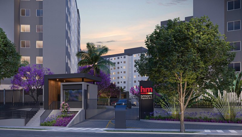 Apartamento HM Smart Freguesia do Ó 40.64m² 2D Coronel Euclides Machado São Paulo - Portaria