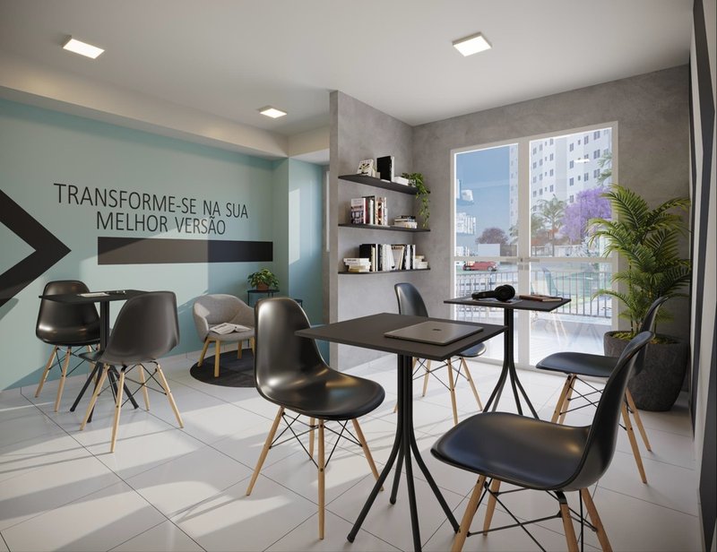 Apartamento HM Smart Freguesia do Ó 40.64m² 2D Coronel Euclides Machado São Paulo - Coworking