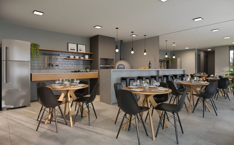 Apartamento HM Smart Freguesia do Ó 41.84m² 1D Coronel Euclides Machado São Paulo - Espaco gourmet