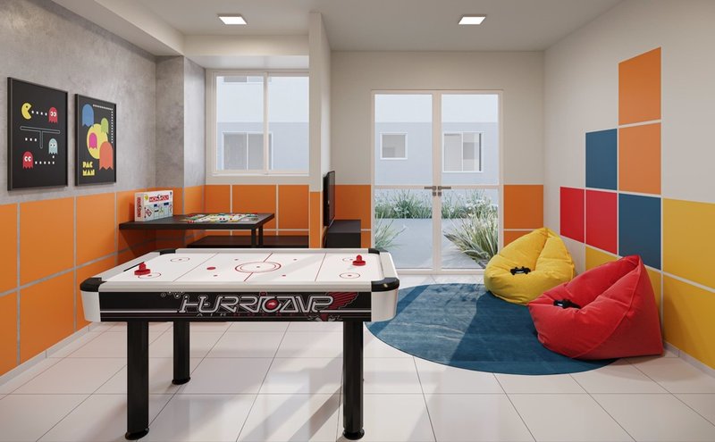 Apartamento HM Smart Freguesia do Ó 41.84m² 1D Coronel Euclides Machado São Paulo - Sala de jogos