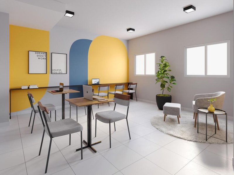 Apartamento Hm Smart Guaianases 2 34.21m² 1D Custódio Paiva São Paulo - Coworking