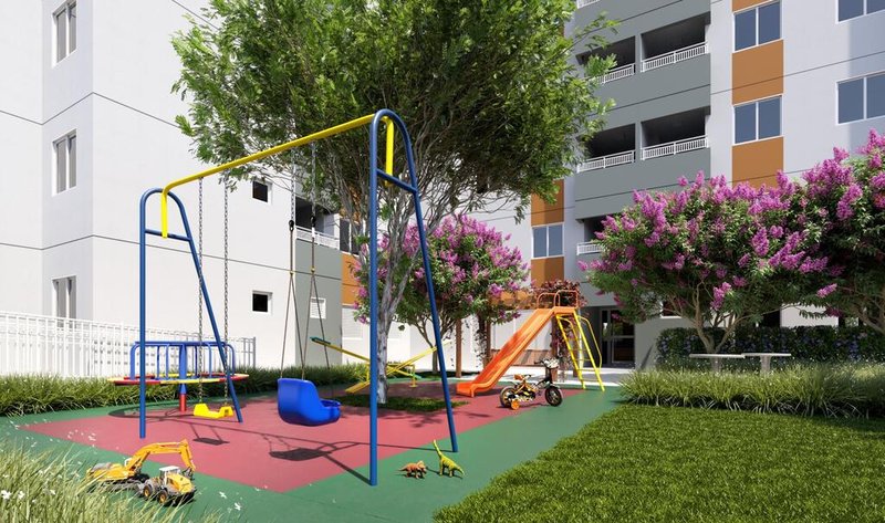 Apartamento Hm Smart Guaianases 2 34.21m² 1D Custódio Paiva São Paulo - Playground