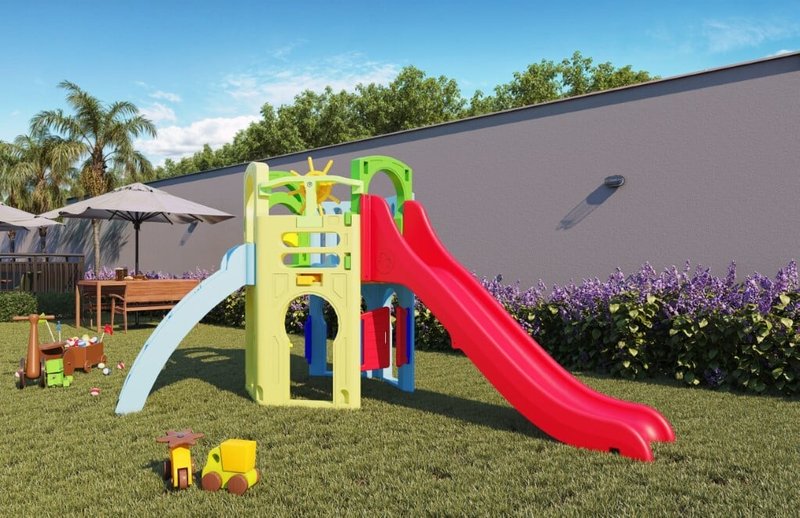 Garden Mundo Apto Santa Cecilia 24.25m² 1D Barra Funda São Paulo - Playground