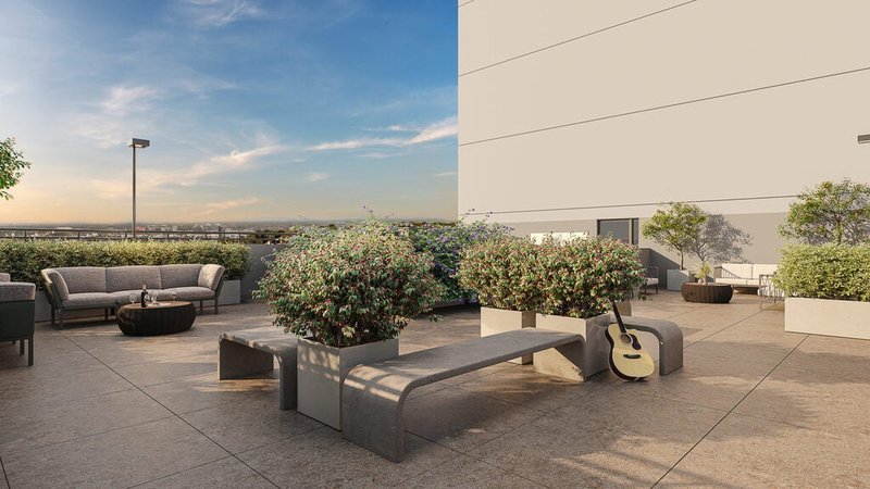 Garden Mundo Apto Santa Cecilia 24.25m² 1D Barra Funda São Paulo - Praça