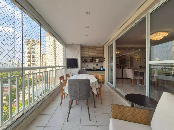 Apartamento com 143m², 3 suítes, 3 vagas e varanda gourmet na Vila Leopoldina Rua Camândulas São Paulo - 