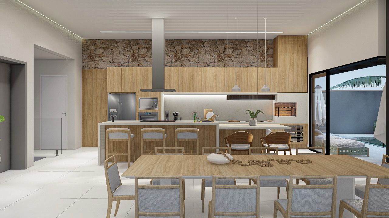 Casa com 4 dormit&oacute;rios &agrave; venda, 370m&sup2; - Alphaville Nova Esplanada III - Votorantim - SP Alameda Nova Zelândia Votorantim - 