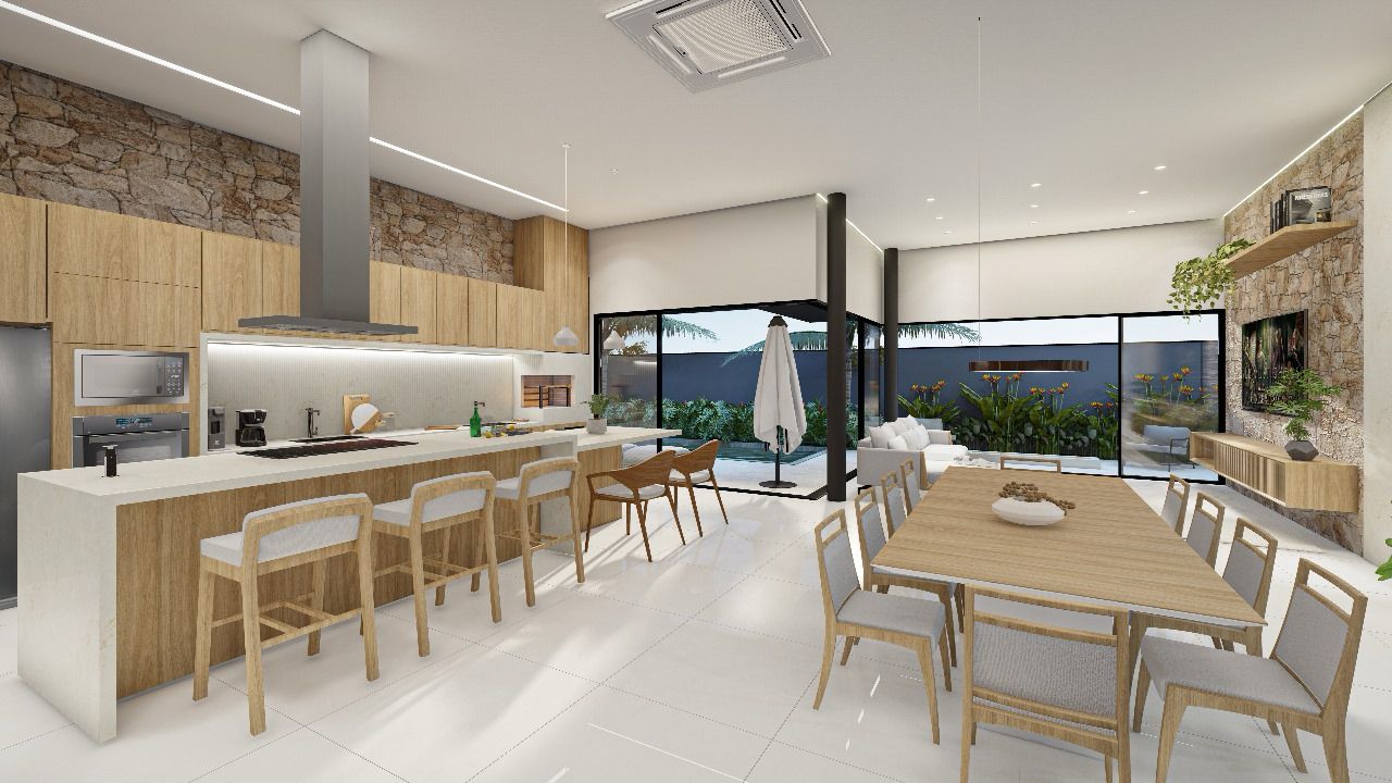 Casa com 4 dormit&oacute;rios &agrave; venda, 370m&sup2; - Alphaville Nova Esplanada III - Votorantim - SP Alameda Nova Zelândia Votorantim - 