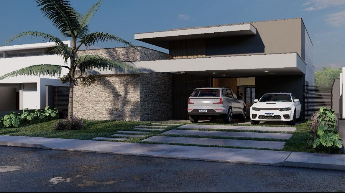 Casa com 3 dormit&oacute;rios &agrave; venda, 250m&sup2; - Alphaville Nova Esplanada III - Votorantim - SP Alameda Nova Zelândia Votorantim - 