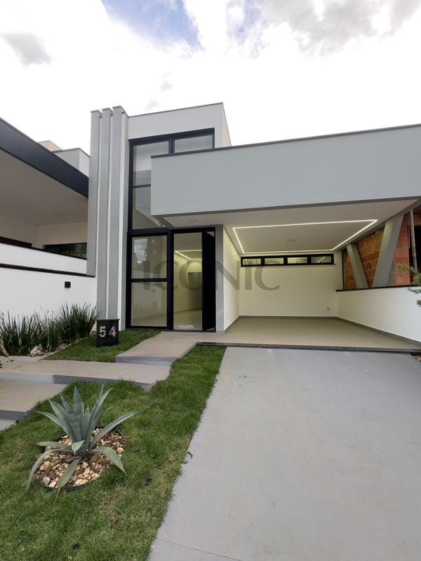Linda Casa com 3 Quartos sendo 1 Suíte com Closet, Área Gourmet com Churrasqueira e Jardim - Tatuí - 