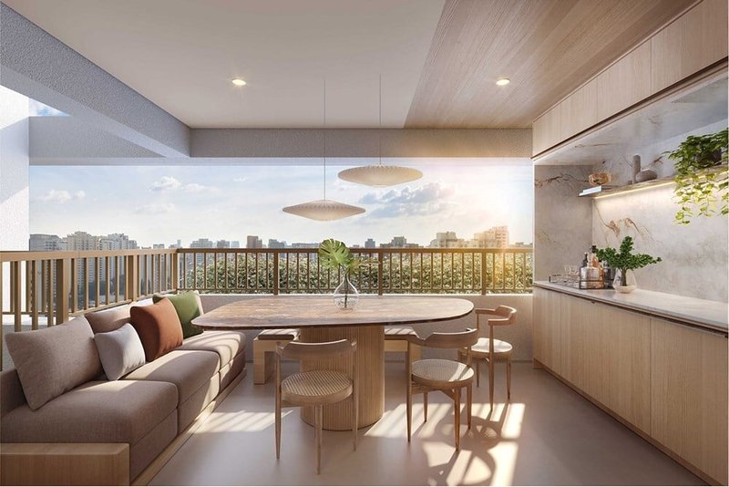 Apartamento a venda Indianópolis -  2 suítes 80m² Bem-te-vi São Paulo - 