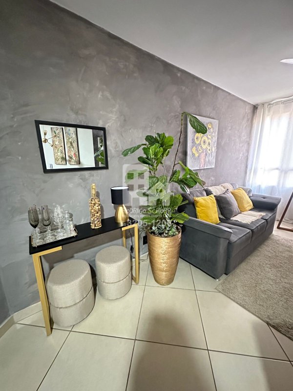 Lindo Apartamento no Condomínio Portal Cores da Vida com 2 quartos e 1 banheiro  Tatuí - 