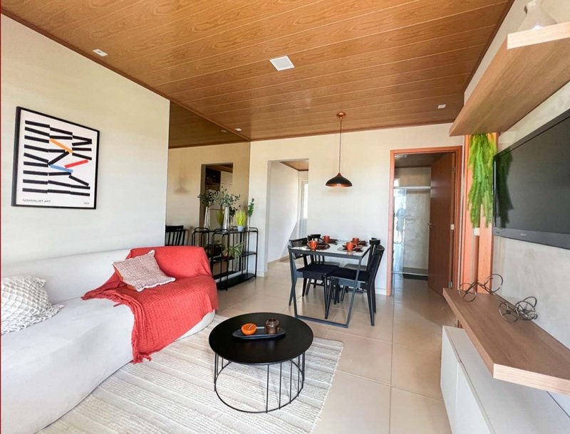 Jardim Pau Brasil - Casa com 2 quartos em Condomínio Fechado na Cidade Universitária - Maceió - 