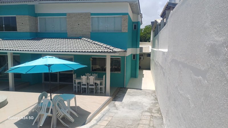 CASA 2 PAVIMENTOS 4 QUARTOS SUÍTE CLOSET PISCINA 4 GARAGENS À VENDA VILAS DO ATLÂNTICO! Alameda Praia de Vera Cruz Lauro de Freitas - 