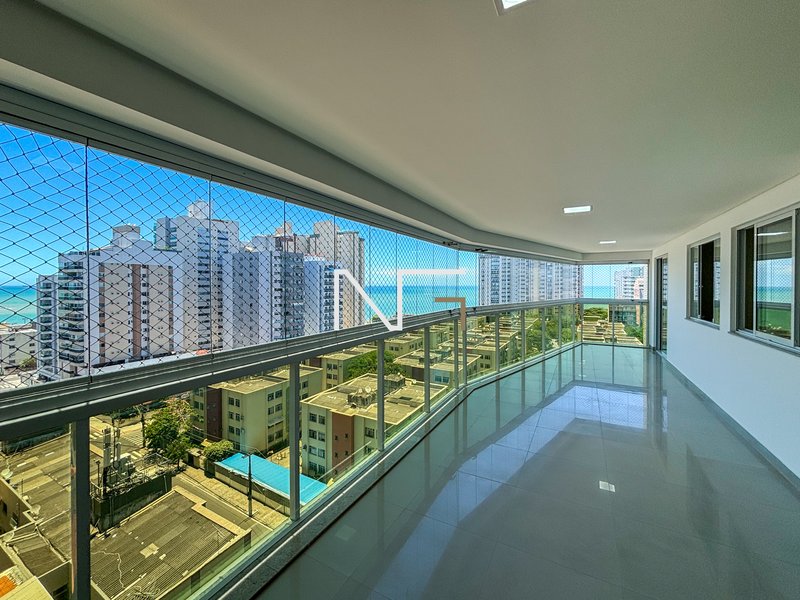 Apartamento 3 Quartos com Suíte, Vista Mar e Lazer Completo Avenida Fortaleza Vila Velha - 