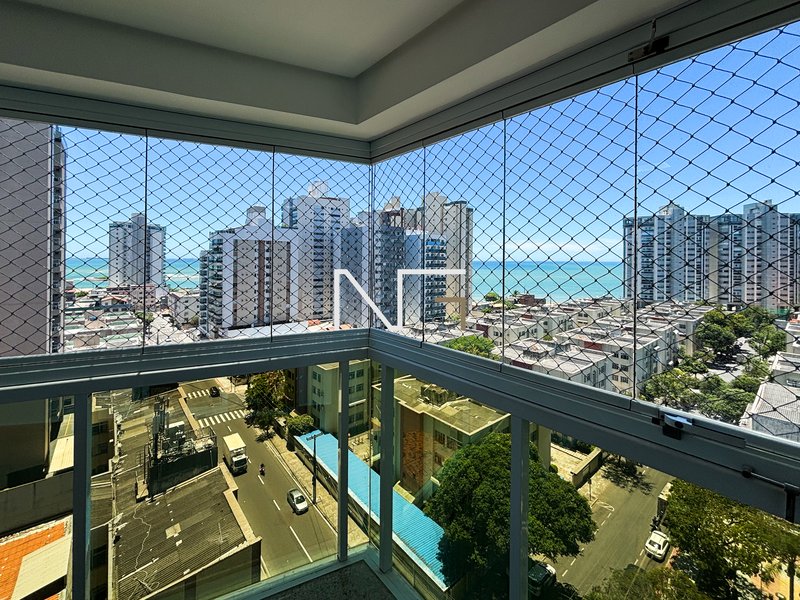Apartamento 3 Quartos com Suíte, Vista Mar e Lazer Completo Avenida Fortaleza Vila Velha - 