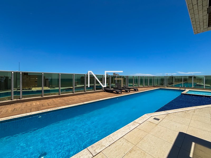 Apartamento 3 Quartos com Suíte, Vista Mar e Lazer Completo Avenida Fortaleza Vila Velha - 