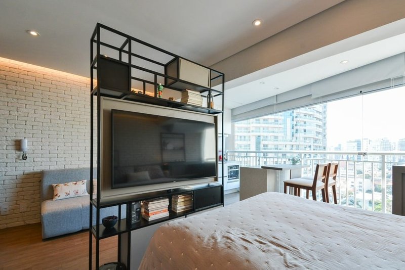 Apartamento a venda - Pinheiros - 1 dormitório 37m² Eugênio de Medeiros São Paulo - 