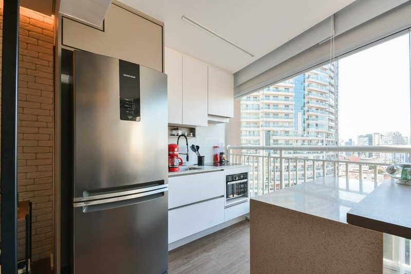 Apartamento a venda - Pinheiros - 1 dormitório 37m² Eugênio de Medeiros São Paulo - 