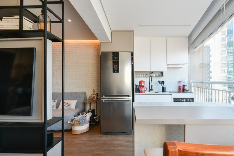 Apartamento a venda - Pinheiros - 1 dormitório 37m² Eugênio de Medeiros São Paulo - 
