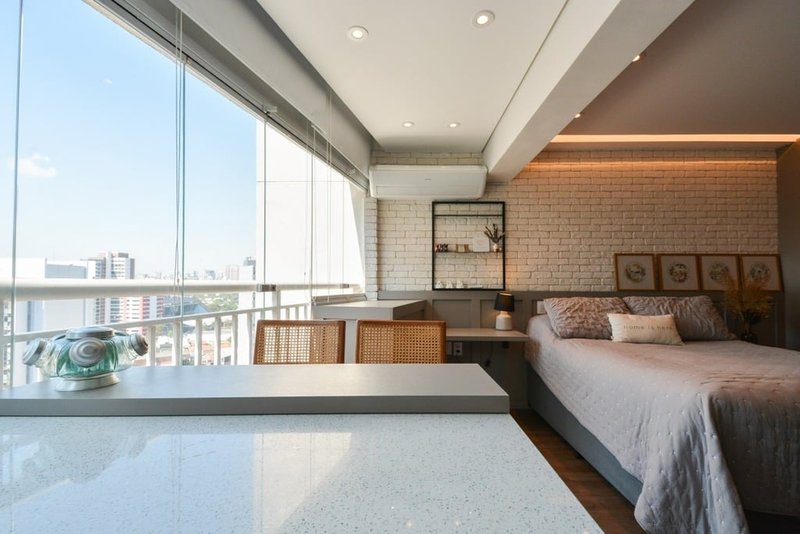 Apartamento a venda - Pinheiros - 1 dormitório 37m² Eugênio de Medeiros São Paulo - 