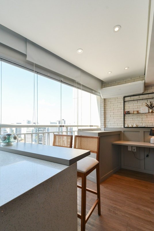 Apartamento a venda - Pinheiros - 1 dormitório 37m² Eugênio de Medeiros São Paulo - 