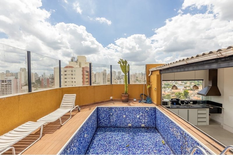Cobertura Duplex a venda - Vila Gumercindo - 1 suíte 185m² Ramalho Ortigão São Paulo - 