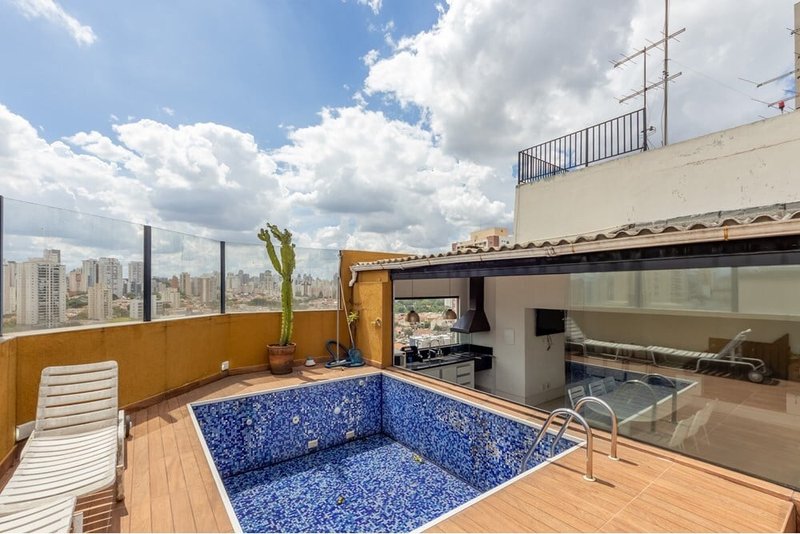 Cobertura Duplex a venda - Vila Gumercindo - 1 suíte 185m² Ramalho Ortigão São Paulo - 