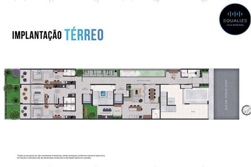 Apartamento a venda - Vila Mariana - 1 suíte 37m² Doutor Tomás Alves São Paulo - 