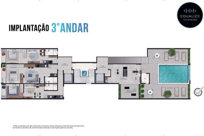 Apartamento a venda - Vila Mariana - 1 suíte 37m² Doutor Tomás Alves São Paulo - 