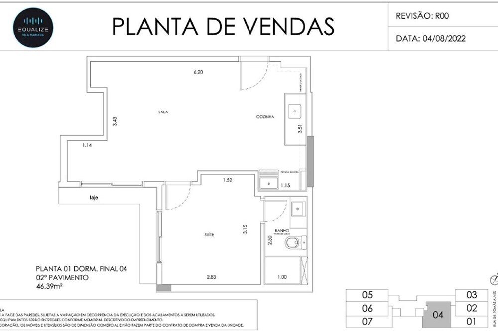 Apartamento à venda com 1 quarto, 37m² - Foto 15