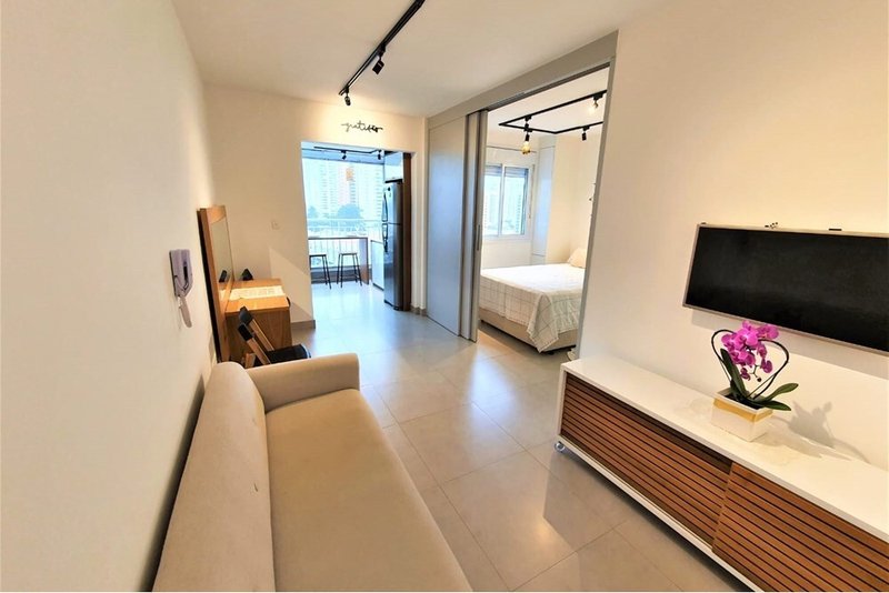 Studio a venda - Chácara Santo Antônio - 1 dormitório 33m² da Paz São Paulo - 