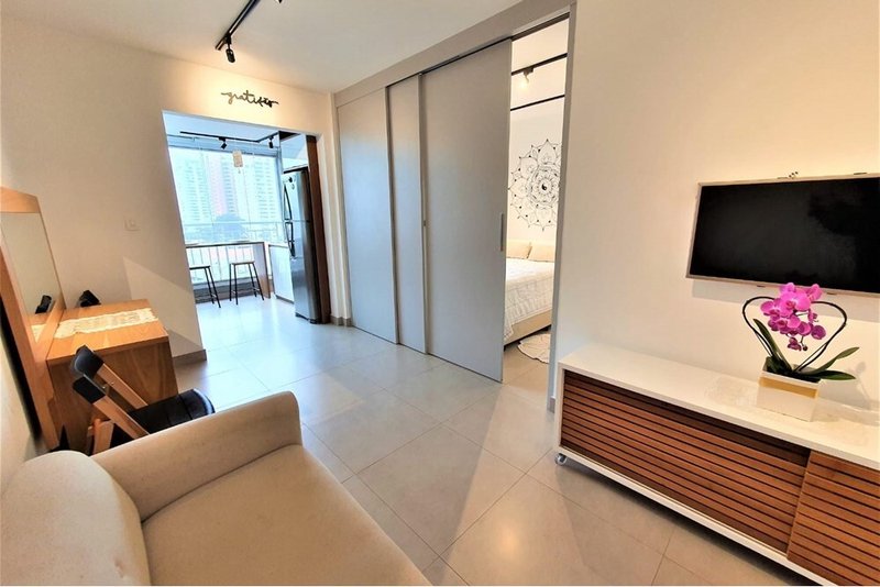Studio a venda - Chácara Santo Antônio - 1 dormitório 33m² da Paz São Paulo - 