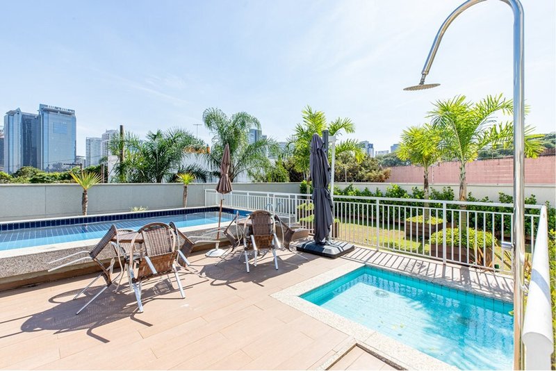 Studio a venda - Chácara Santo Antônio - 1 dormitório 33m² da Paz São Paulo - 