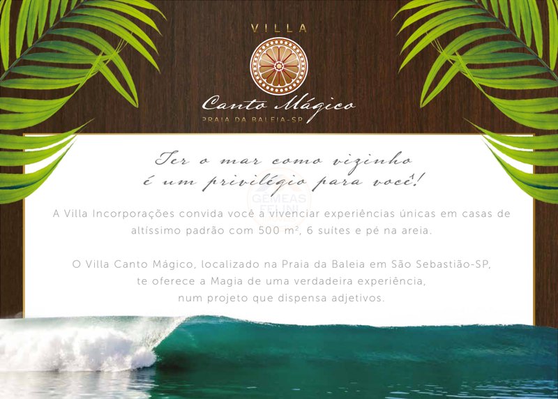 Villa Canto Mágico – Um Lançamento Exclusivo na Praia da Baleia - São Sebastião - 