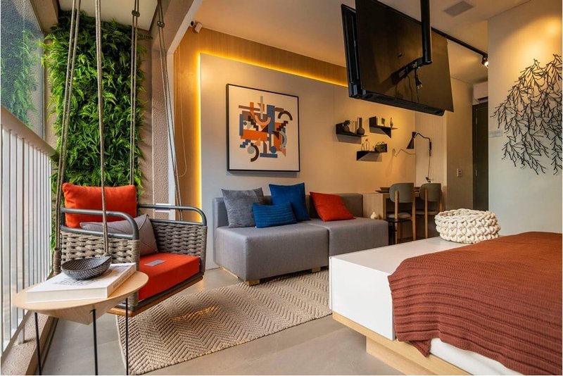 Studio a venda - Liberdade - 1 dormitório 28m² Américo de Campos São Paulo - 