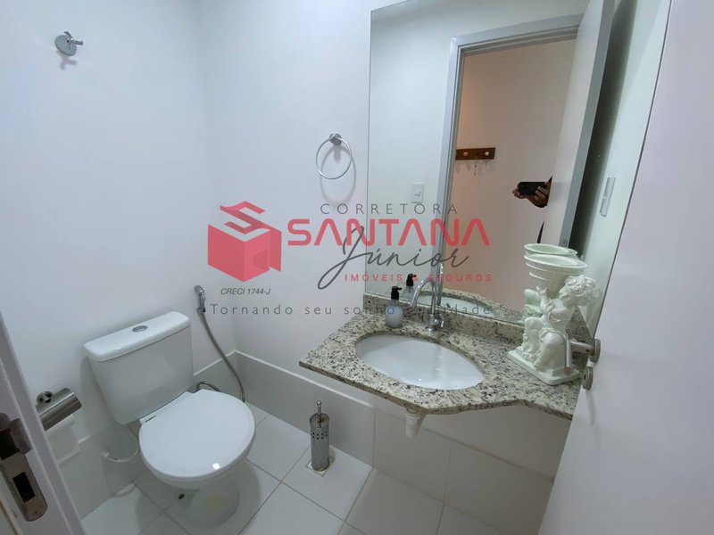 Apartamento térreo semimobiliado em Buraquinho Rua Antônio Fagundes Pereira Lauro de Freitas - 