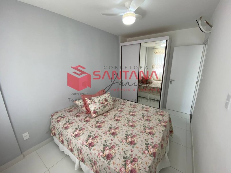 Apartamento térreo semimobiliado em Buraquinho Rua Antônio Fagundes Pereira Lauro de Freitas - 
