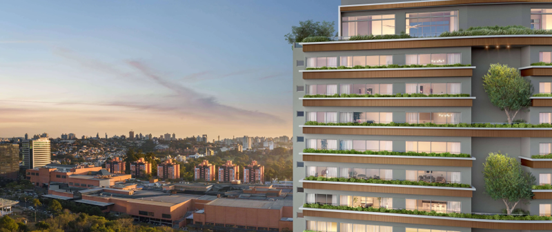 Apartamento Tree Haus Porsche Consulting 4 suítes 260m² Veríssimo de Amaral Porto Alegre - 