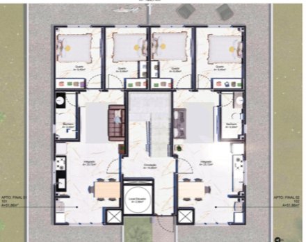 APARTAMENTO COM 2 DORMITÓRIOS NO BAIRRO PAQUETÁ - Brusque - 