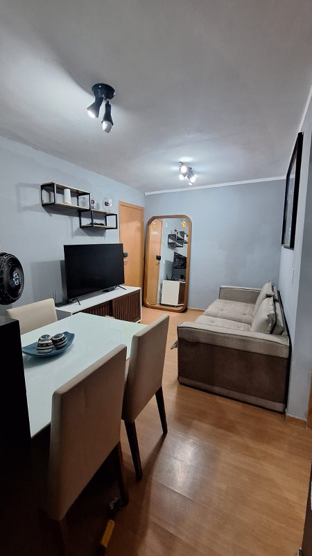 Apartamento Semi Mobiliado com sistema de automação compatível com Alexa - Santana de Parnaíba - 