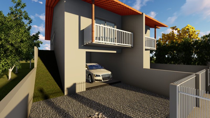 CASA COM 2 DORMITÓRIOS NO CEDRO ALTO - Brusque - 