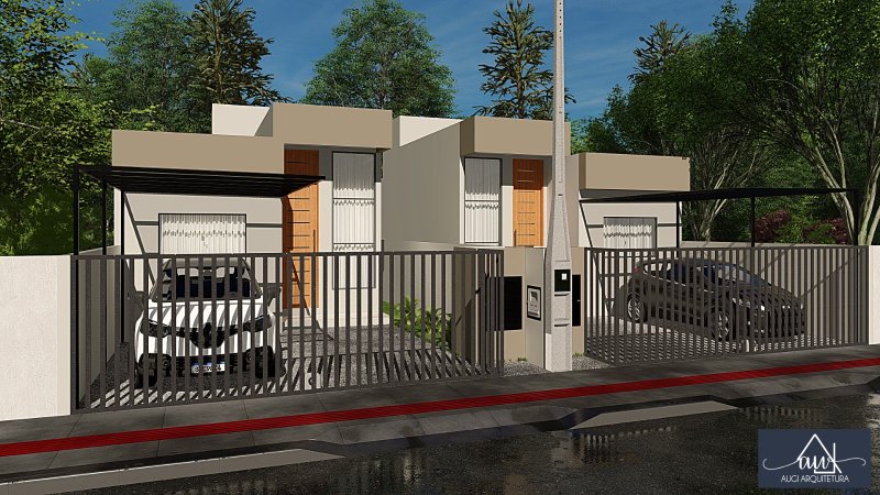 CASA COM 1 SUÍTE MAIS 2 DORMITÓRIOS NO CEDRO ALTO - Brusque - 