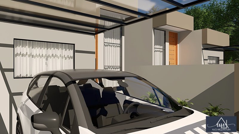 CASA COM 1 SUÍTE MAIS 2 DORMITÓRIOS NO CEDRO ALTO - Brusque - 