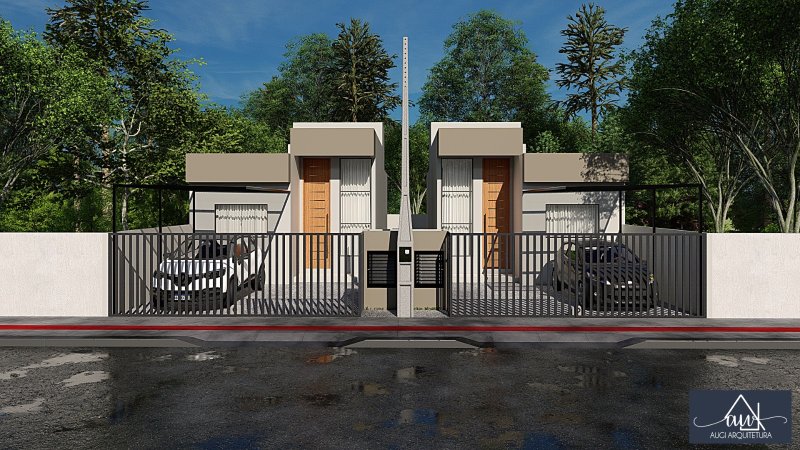 CASA COM 1 SUÍTE MAIS 2 DORMITÓRIOS NO CEDRO ALTO - Brusque - 