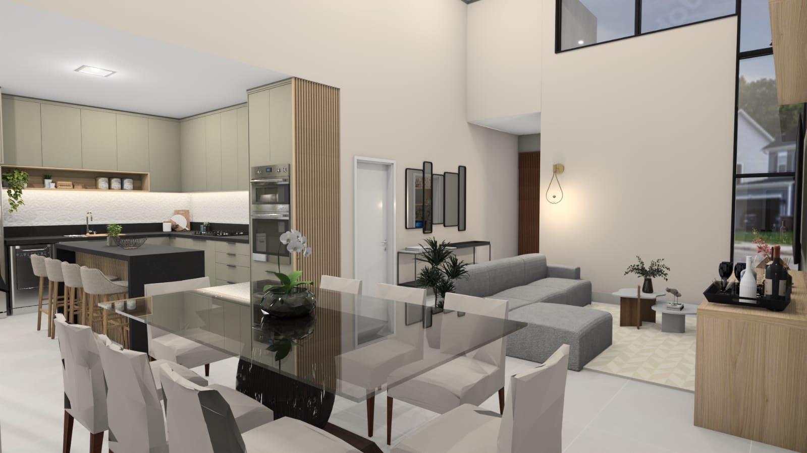 Casa com 3 dormit&oacute;rios &agrave; venda,190 m&sup2; - Condom&iacute;nio Renaissance - Sorocaba - SP Avenida Bandeirantes Sorocaba - 