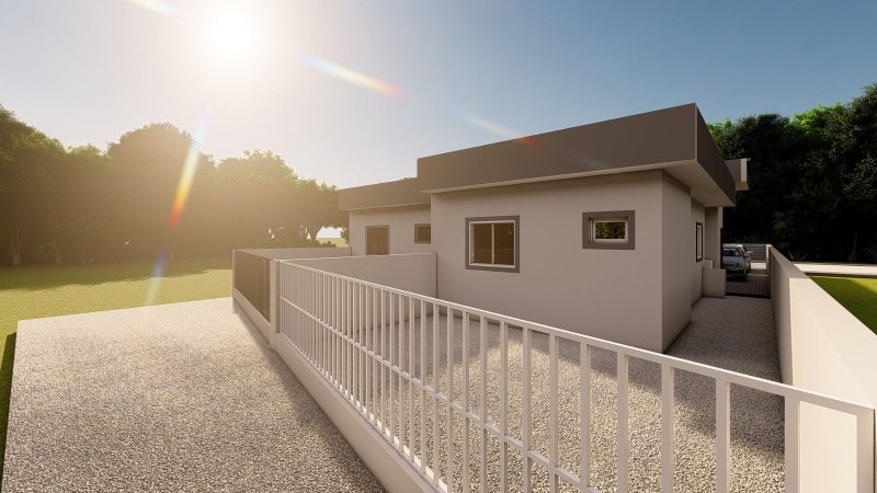 CASA COM 1 SUÍTE MAIS 2 DORMITÓRIOS NO CENTRO - Guabiruba - 