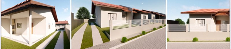 CASA COM 2 DORMITÓRIOS NA SÃO PEDRO - Guabiruba - 