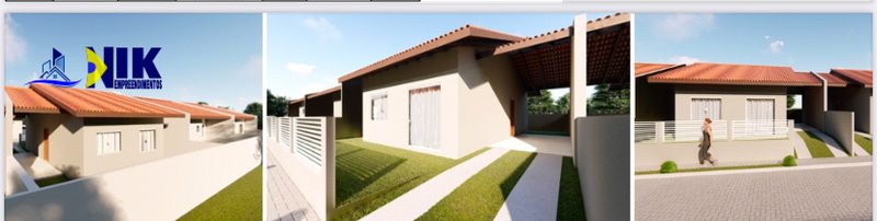 CASA COM 1 SUÍTE MAIS 2 DORMITÓRIOS NA SÃO PEDRO - Guabiruba - 