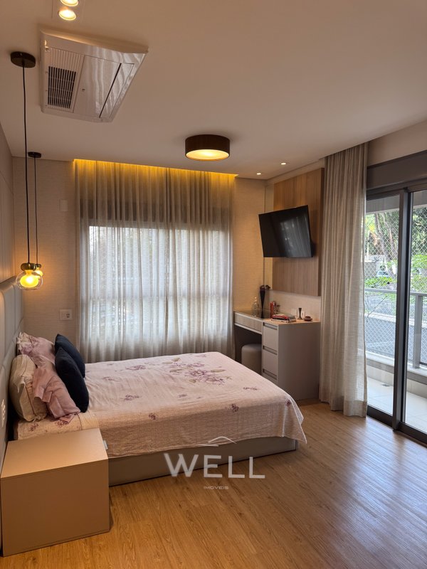 APARTAMENTO NO BAIRRO JARDIM SANTO ANDRÉ 153M2, 03 SUÍTES, 03 VAGAS - Santo André - 